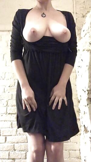 Nervous pervert in the stairwell