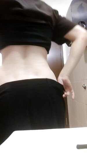 As requested, my jiggly butt with no panties!