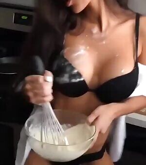 Sexy Girl in the kitchen