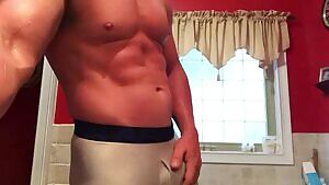 Getting hard for you all, twitching it’s free at the end 45 dad