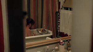 Laura Ramsey topless in Are You Here