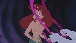 Ariel roped by Ursula
