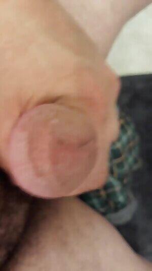 Cumming while sitting on the toilet.