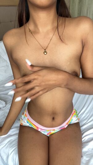Would you rather cum on my petite body or inside of me? 😇