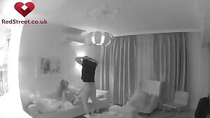 Girlfriend providing excellent customer service