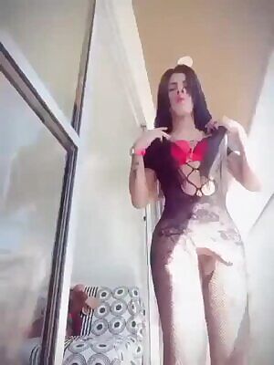 Fishnets and Fat Cock