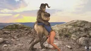 Monster Girls 3D Animation Ballbusting Big Ass