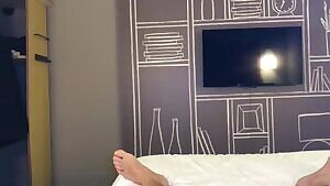 When I was stuck in bed with food poisoning on last year's Spring Break, my step-sister was thoughtful enough to bring the party to me.