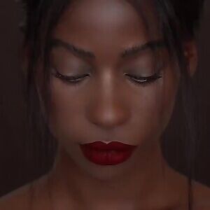 I wonder what she thinks about the way different people look at here eyes ?