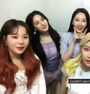 JooE & Nayun KISS on the lips.