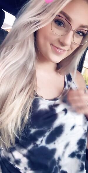 Showing off my pierced tits make me happy :)