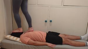 Trampling Dirty Feet Face Smothering Femdom