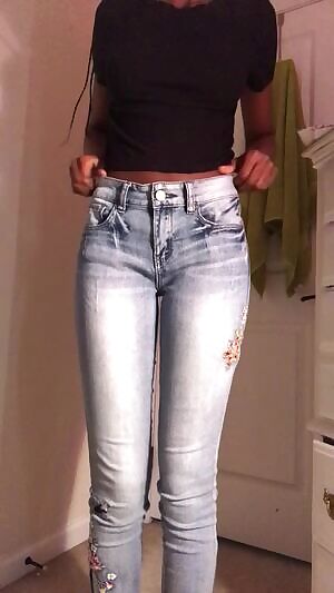 A little shimming in my good jeans