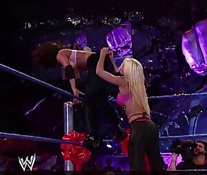 Torrie Wilson strips down and humiliates Dawn Marie