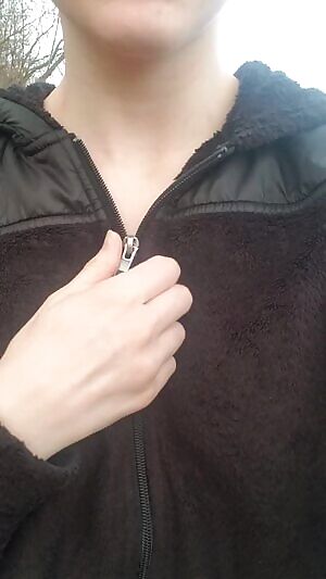 Best part about flashing with tiny tits is you have to squint to see them