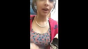 Taiwan woman flashing Google a Earth camera