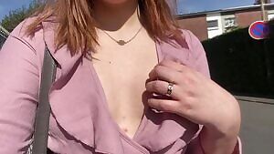 First time going out without wearing panties 😊