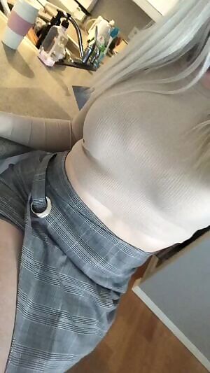 A naughty lil school girl