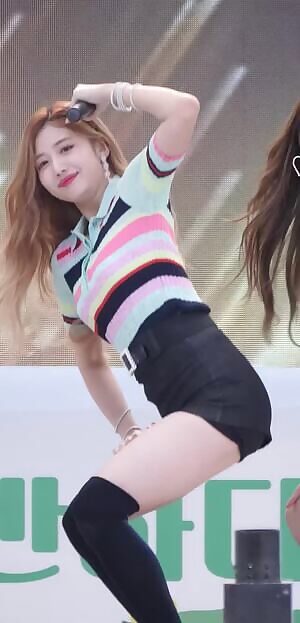 Cherry Bullet - Yuju Flaunting Her Ass