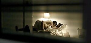 Pre-Mrs. Maisel Rachel Brosnahan showing her tits while fucking a lady on House of Cards