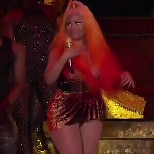 Nicki Minaj double nip slip animated GIF