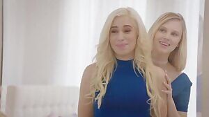 Blonde Teens Share Huge Black Dick