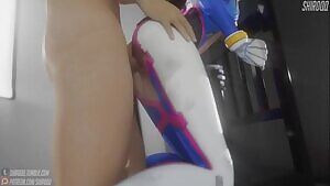 D.Va getting fucked