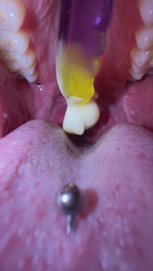 Giantess IRL Swallowing Throat Vore