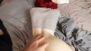 White Chick Taking It