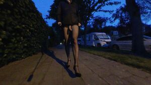Men In Leggings Cockflash Crossdressing Exhibitionism