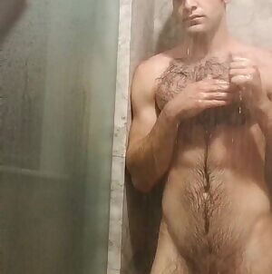 Missed a few spots in the shower...got an extra hand?