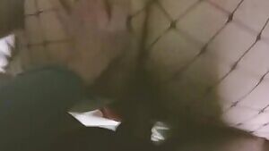 Pounding Dragunball, Cum on Her Fishnet Booty