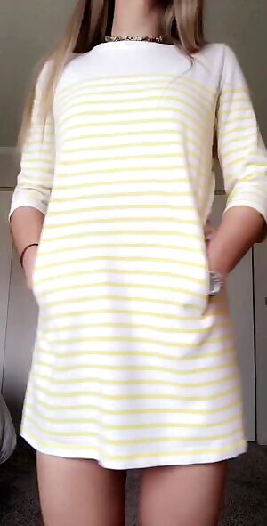 That eeling when you check the weather and it’s nice enough to wear a dress :)