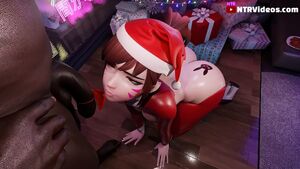 BBC Hentai 3D Blacked Interracial Overwatch