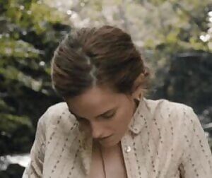 Emma Watson when she learns that you are jerking off to her
