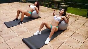 Anabella's exercise routine