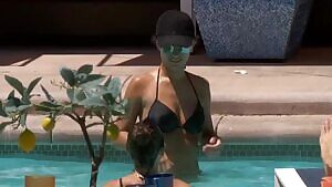 Rachel and Kaitlyn exchange tops. Nothing to see. Posting at request. 2018-07-24 11.59.Cam 3