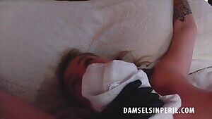 Danielle Maye - Bound to the Bed - Multiple Knock Outs