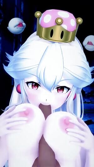 Ghost Blowjob and Titfuck