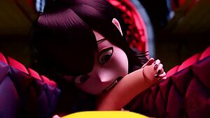 Mavis havin a taste,