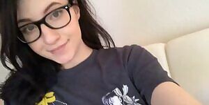 adorableporn - Just a lil boob flash 😌