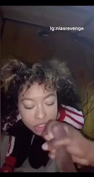 Curly lightskin bae facialed