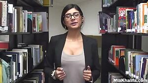 Mia Khalifa - Library Strip