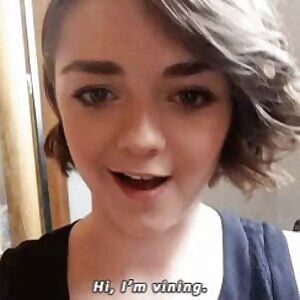 Amazing Maisie Williams of GOT