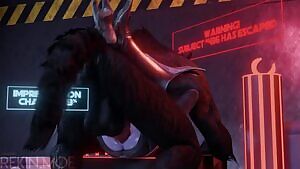 Tali'Zorah x Werewolf part 2,