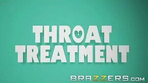 Riley sees the throat doctor.