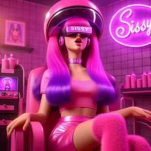 Feminized Doll FemForHer Feminization Long Hair