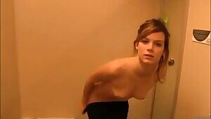 Friends Having Fun In Changing Room