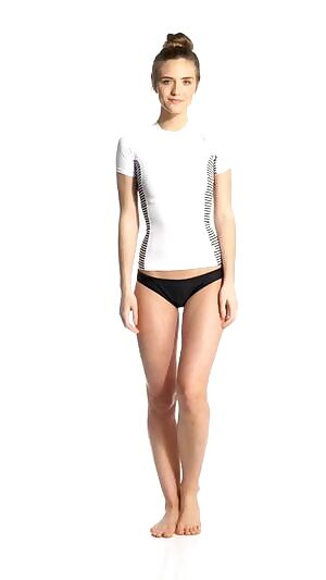 O'Neill Women's Side Print Short Sleeve Rashguard