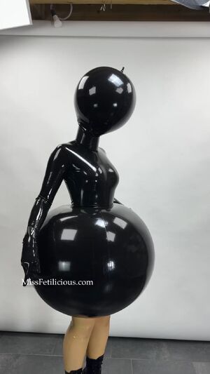 Masked Bizarre Catsuit Extreme Fetish